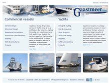 Tablet Screenshot of en.gaastmeerdesign.nl
